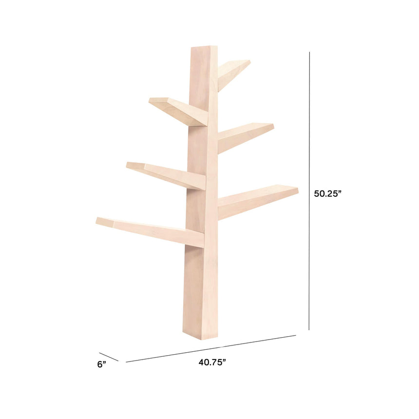 Bibliothèque Arbre Spruce - Naturel Lavé-Babyletto-LET-M4626NX-CLÉMENT