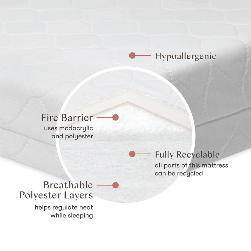 Matelas pour Mini Couchette-Babyletto-LET-M5346C-CLÉMENT
