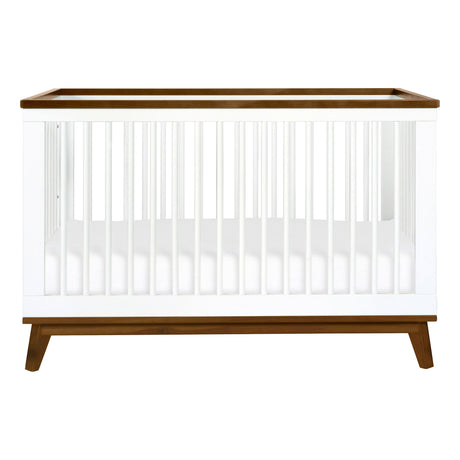 Couchette Convertible 3 en 1 Scoot - Blanc / Noyer-Babyletto-LET-M5801WNL-CLÉMENT