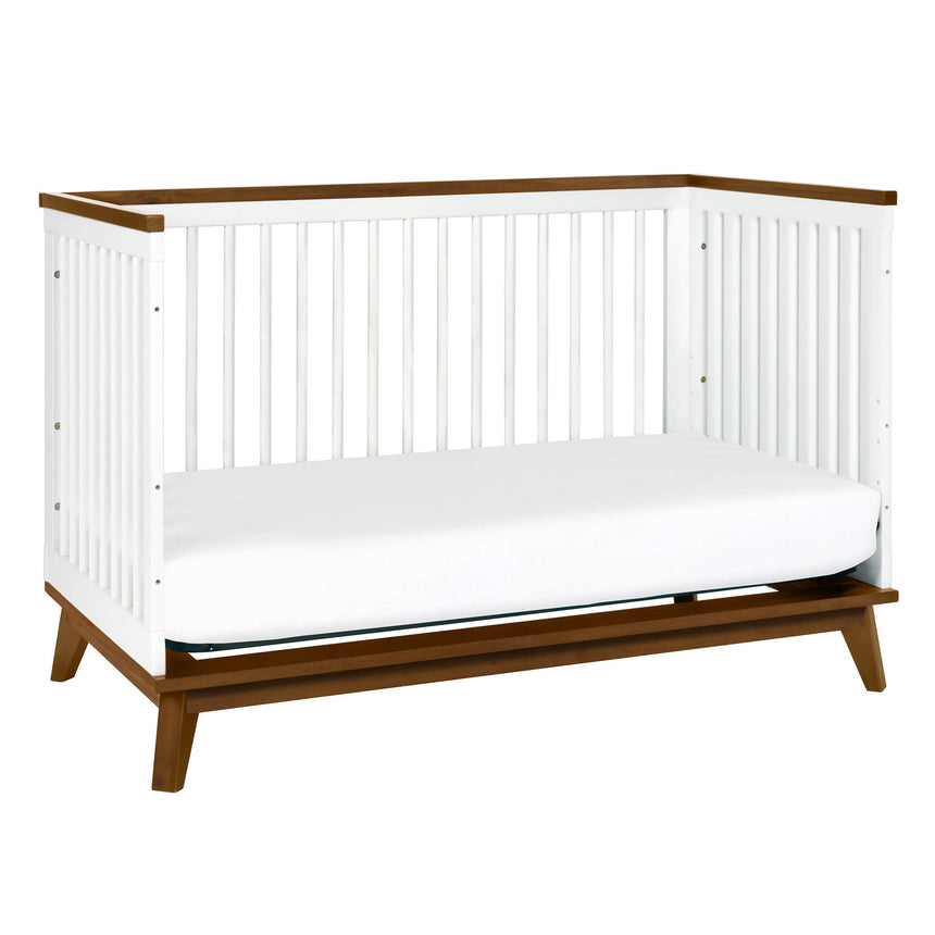Couchette Convertible 3 en 1 Scoot - Blanc / Noyer-Babyletto-LET-M5801WNL-CLÉMENT
