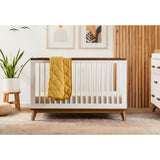 Couchette Convertible 3 en 1 Scoot - Blanc / Noyer-Babyletto-LET-M5801WNL-CLÉMENT