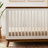 Couchette Convertible 3 en 1 Scoot - Blanc / Noyer-Babyletto-LET-M5801WNL-CLÉMENT