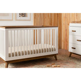 Couchette Convertible 3 en 1 Scoot - Blanc / Noyer-Babyletto-LET-M5801WNL-CLÉMENT