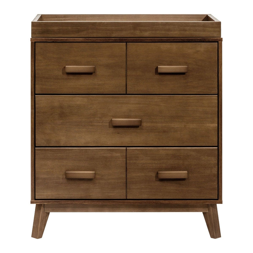 Meuble à Langer 3 Tiroirs Scoot - Noyer Naturel-Babyletto-LET-M5823NL-CLÉMENT