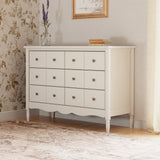 Commode Liberty 6 tiroirs - Blanc Chaud-Namesake-LET-M7116RW-CLÉMENT
