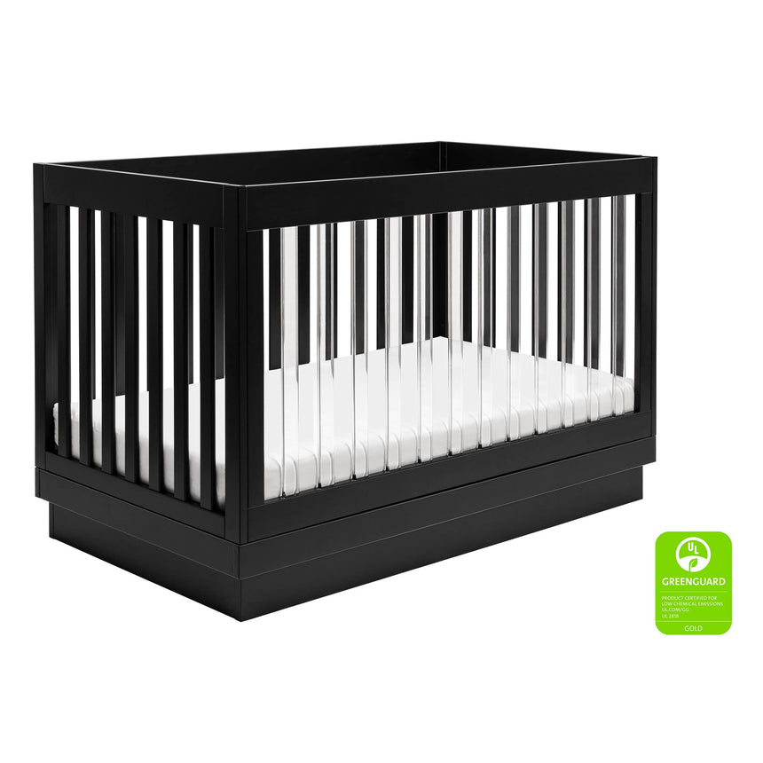 Couchette Convertible 3 en 1 Harlow - Noir-Babyletto-LET-M8601KB-CLÉMENT