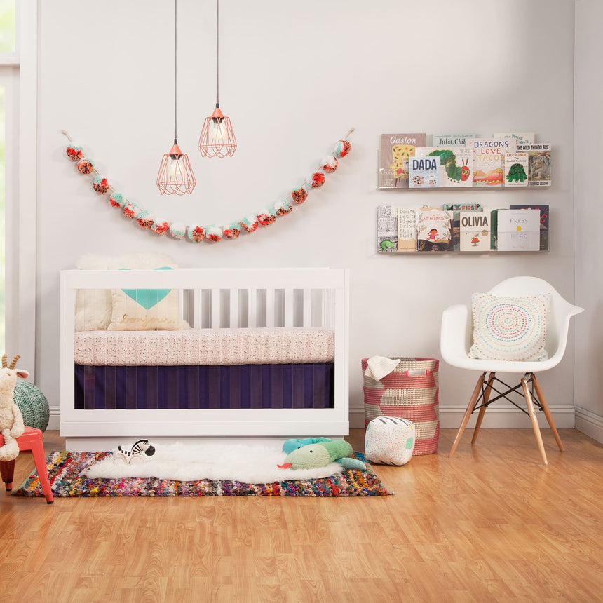 Couchette Convertible 3 en 1 Harlow - Blanc-Babyletto-LET-M8601KW-CLÉMENT