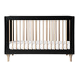 Couchette Convertible 3 en 1 Lolly - Noir / Naturel Lavé-Babyletto-LET-M9001BNX-CLÉMENT