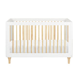 Couchette Convertible 3 en 1 Lolly - Blanc / Naturel-Babyletto-LET-M9001WN-CLÉMENT