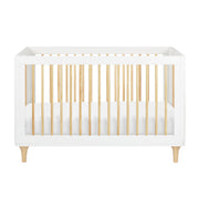 Couchette Convertible 3 en 1 Lolly - Blanc / Naturel-Babyletto-LET-M9001WN-CLÉMENT