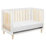 Couchette Convertible 3 en 1 Lolly - Blanc / Naturel-Babyletto-LET-M9001WN-CLÉMENT