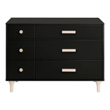 Commode Double 6 Tiroirs Lolly - Noir / Naturel Lavé-Babyletto-LET-M9016BNX-CLÉMENT