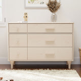 Commode Double 6 Tiroirs Lolly - Naturel Lavé-Babyletto-LET-M9016NX-CLÉMENT