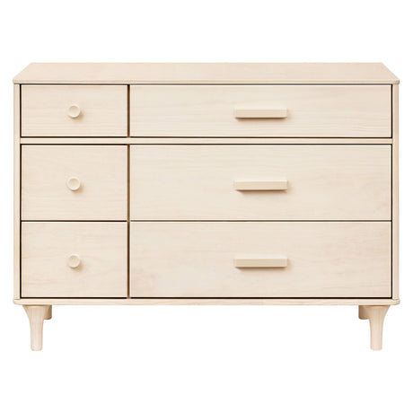 Commode Double 6 Tiroirs Lolly - Naturel Lavé-Babyletto-LET-M9016NX-CLÉMENT