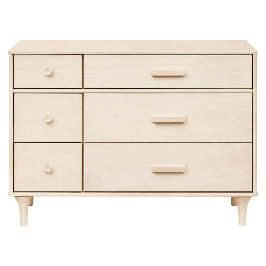 Commode Double 6 Tiroirs Lolly - Naturel Lavé-Babyletto-LET-M9016NX-CLÉMENT