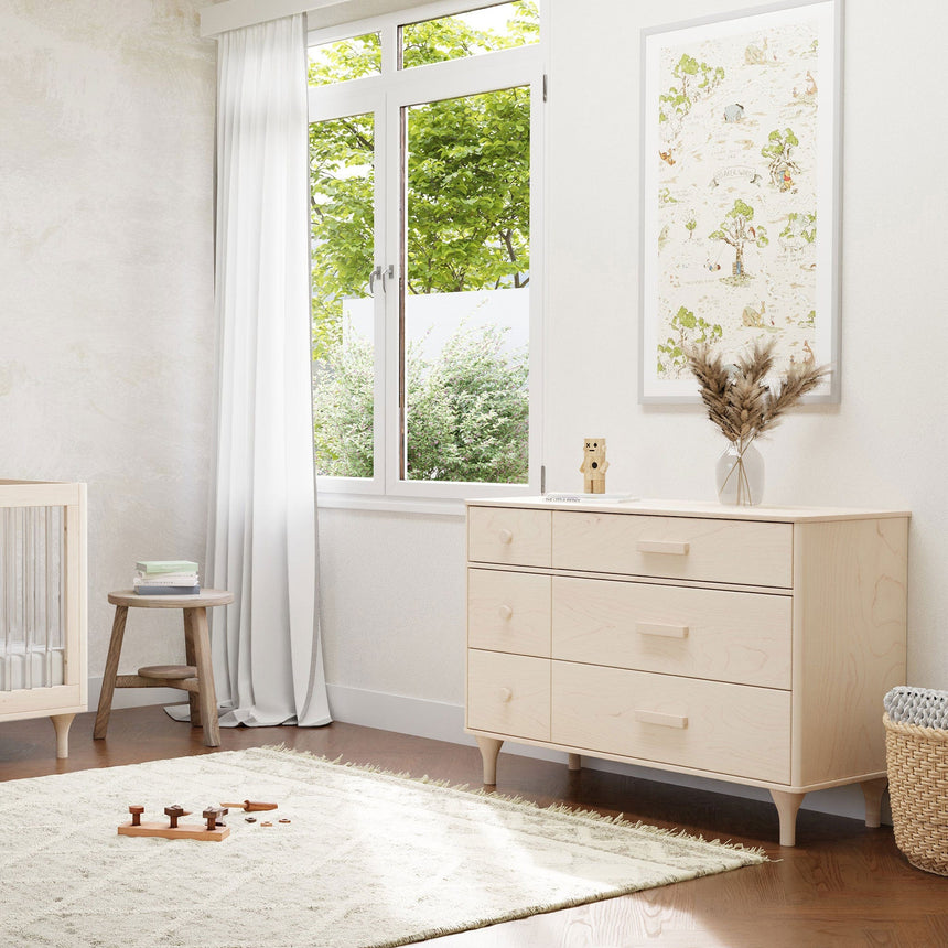 Commode Double 6 Tiroirs Lolly - Naturel Lavé-Babyletto-LET-M9016NX-CLÉMENT