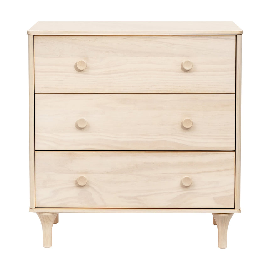 Meuble à Langer 3 Tiroirs avec Plateau Amovible Lolly - Naturel Lavé-Babyletto-LET-M9023NX-CLÉMENT