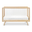 Couchette 3-en-1 Transparente Nifty - Acrylique / Bouleaux Naturel-Babyletto-LET-US0300BR-CLÉMENT