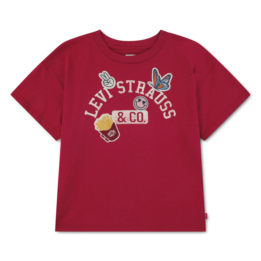 T-shirt Patches 7-16-Levis-Bordeaux-S-LEV-41R538-R2G-CLÉMENT