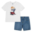 Ensemble Deux Pièces Skater 2-4T-Levis-Blanc-2T-LEV-71P629-W1T-CLÉMENT