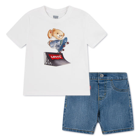 Ensemble Deux Pièces Skater 2-4T-Levis-Blanc-2T-LEV-71P629-W1T-CLÉMENT