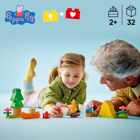 LEGO® DUPLO® Peppa Pig Le voyage en camping-LEGO®-LGO-10452-CLÉMENT