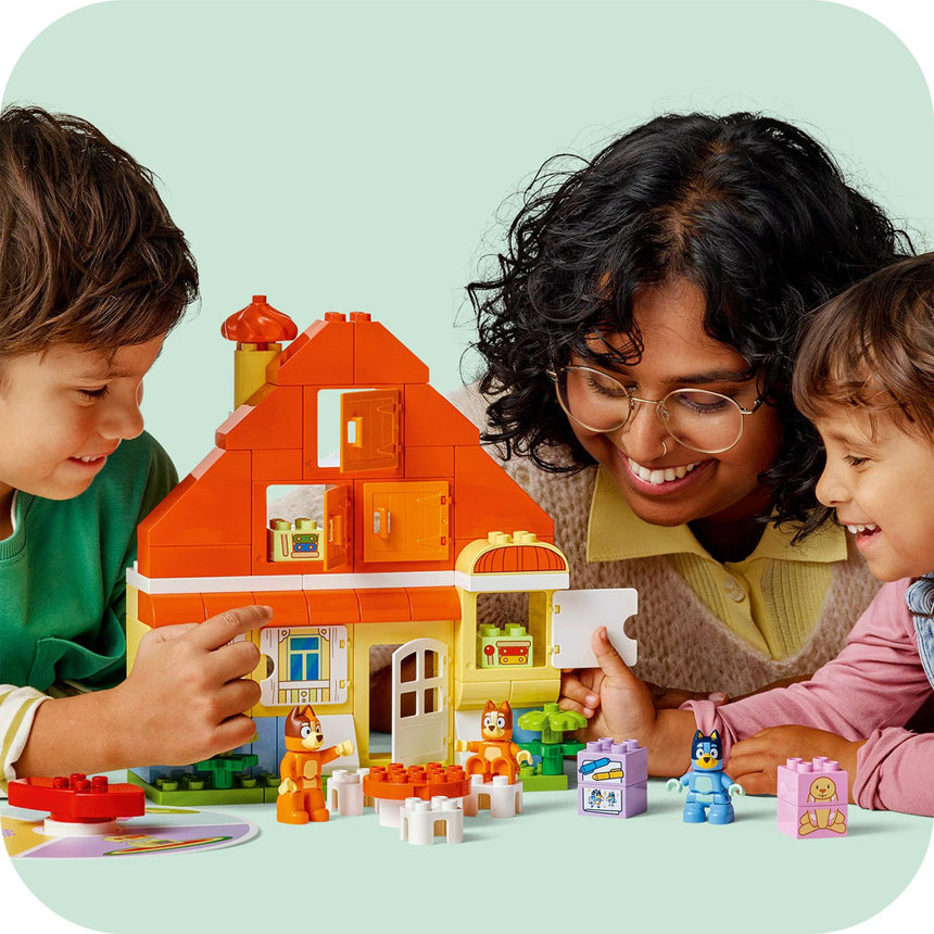LEGO® DUPLO® La maison de la famille de Bluey avec jeu de mémoire-LEGO®-LGO-10459-CLÉMENT