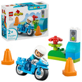 LEGO® DUPLO® Ma ville La moto de police bleue-LEGO®-LGO-10471-CLÉMENT