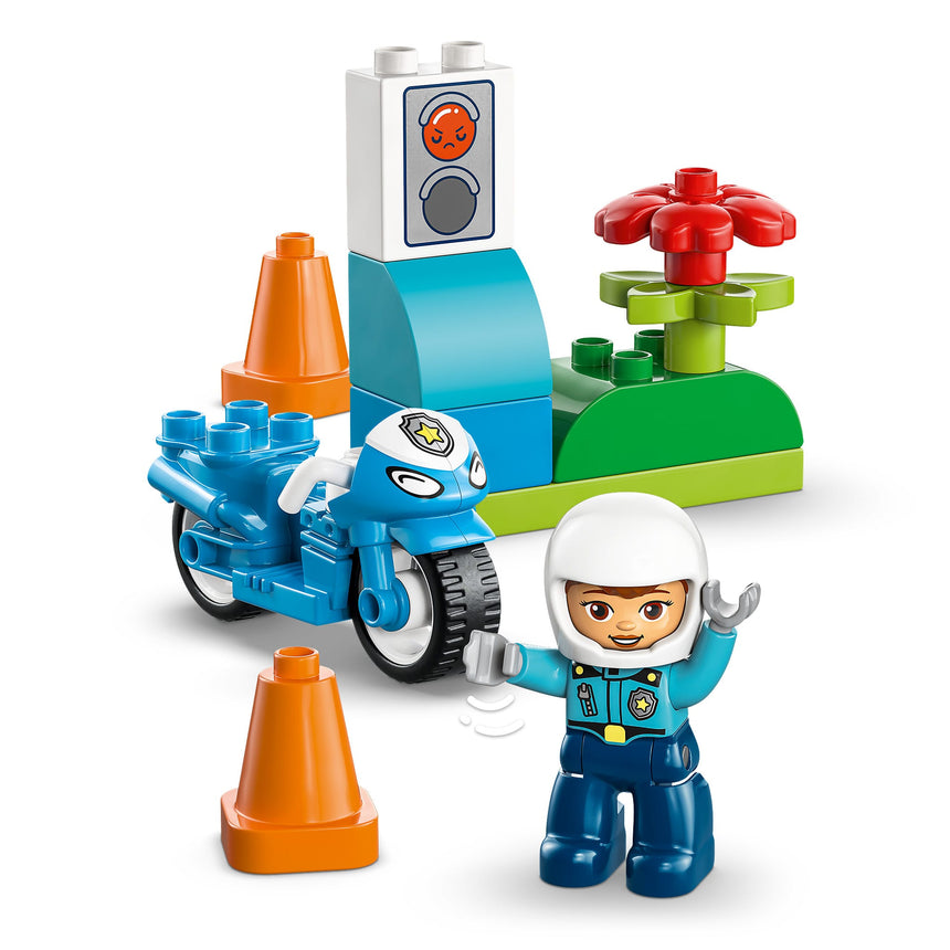 LEGO® DUPLO® Ma ville La moto de police bleue-LEGO®-LGO-10471-CLÉMENT