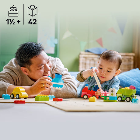 LEGO® DUPLO® Mon premier Les véhicules créatifs-LEGO®-LGO-10474-CLÉMENT