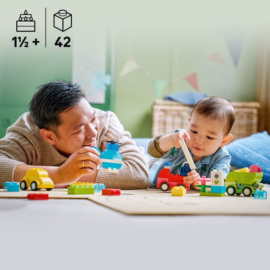LEGO® DUPLO® Mon premier Les véhicules créatifs-LEGO®-LGO-10474-CLÉMENT