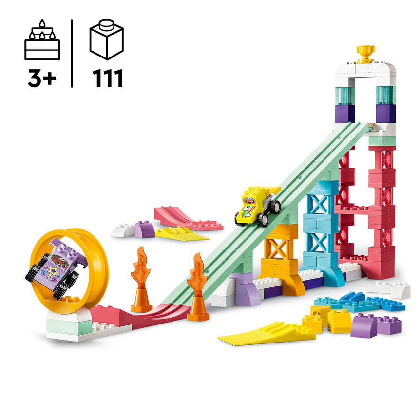 LEGO® DUPLO® Ma ville Rampes créatives 3-en-1 avec véhicules-LEGO®-LGO-10478-CLÉMENT