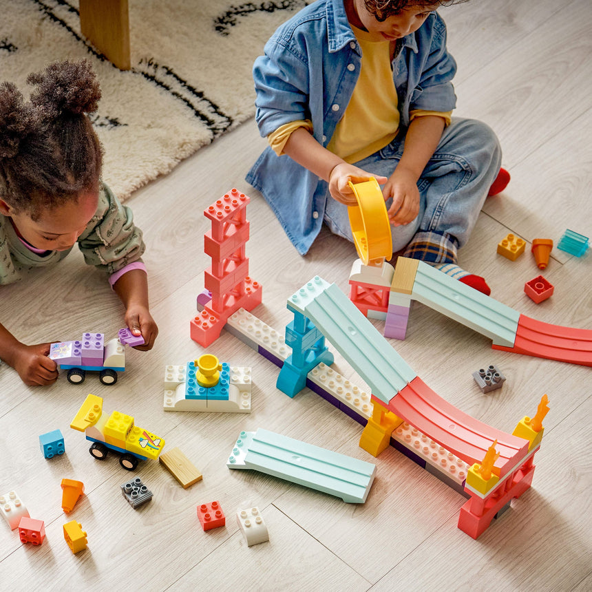 LEGO® DUPLO® Ma ville Rampes créatives 3-en-1 avec véhicules-LEGO®-LGO-10478-CLÉMENT