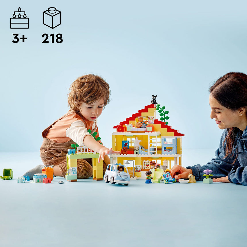 LEGO® DUPLO® Town La maison familiale 3en1-LEGO®-LGO-10994-CLÉMENT