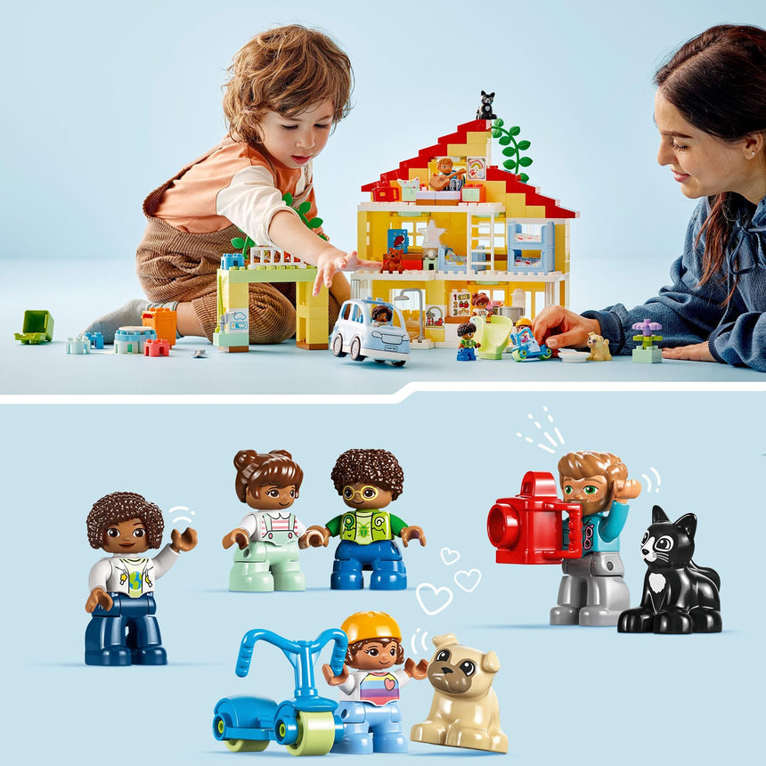 LEGO® DUPLO® Town La maison familiale 3en1-LEGO®-LGO-10994-CLÉMENT