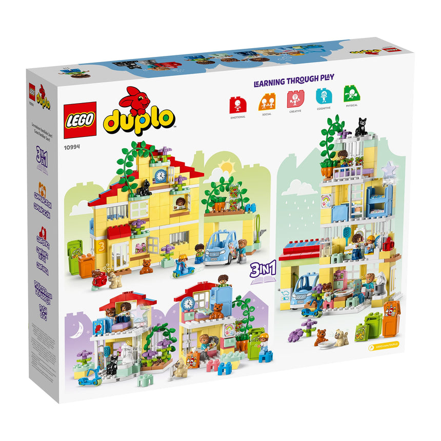 LEGO® DUPLO® Town La maison familiale 3en1-LEGO®-LGO-10994-CLÉMENT