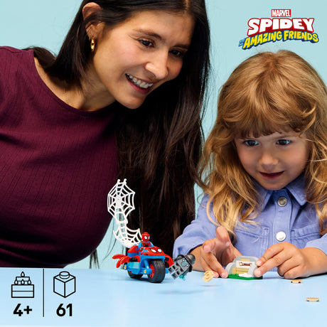 LEGO® ǀ Marvel Spidey et ses incroyables amis Spider-Man sur sa moto contre Rhino-LEGO®-LGO-11206-CLÉMENT
