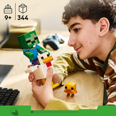 LEGO® Minecraft® Le Poulet chevauché-LEGO®-LGO-21582-CLÉMENT