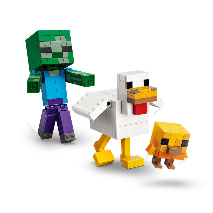 LEGO® Minecraft® Le Poulet chevauché-LEGO®-LGO-21582-CLÉMENT