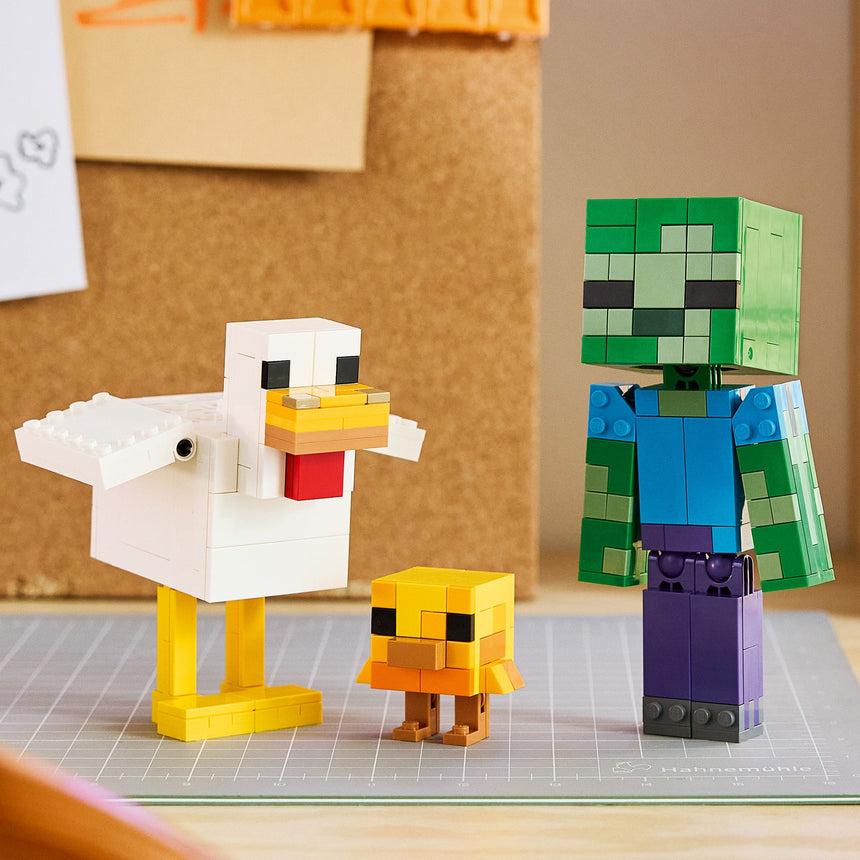 LEGO® Minecraft® Le Poulet chevauché-LEGO®-LGO-21582-CLÉMENT