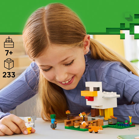 LEGO® Minecraft® La ferme-poule-LEGO®-LGO-21585-CLÉMENT
