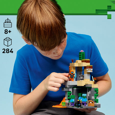 LEGO® Minecraft® Le donjon aux zombies-LEGO®-LGO-21587-CLÉMENT