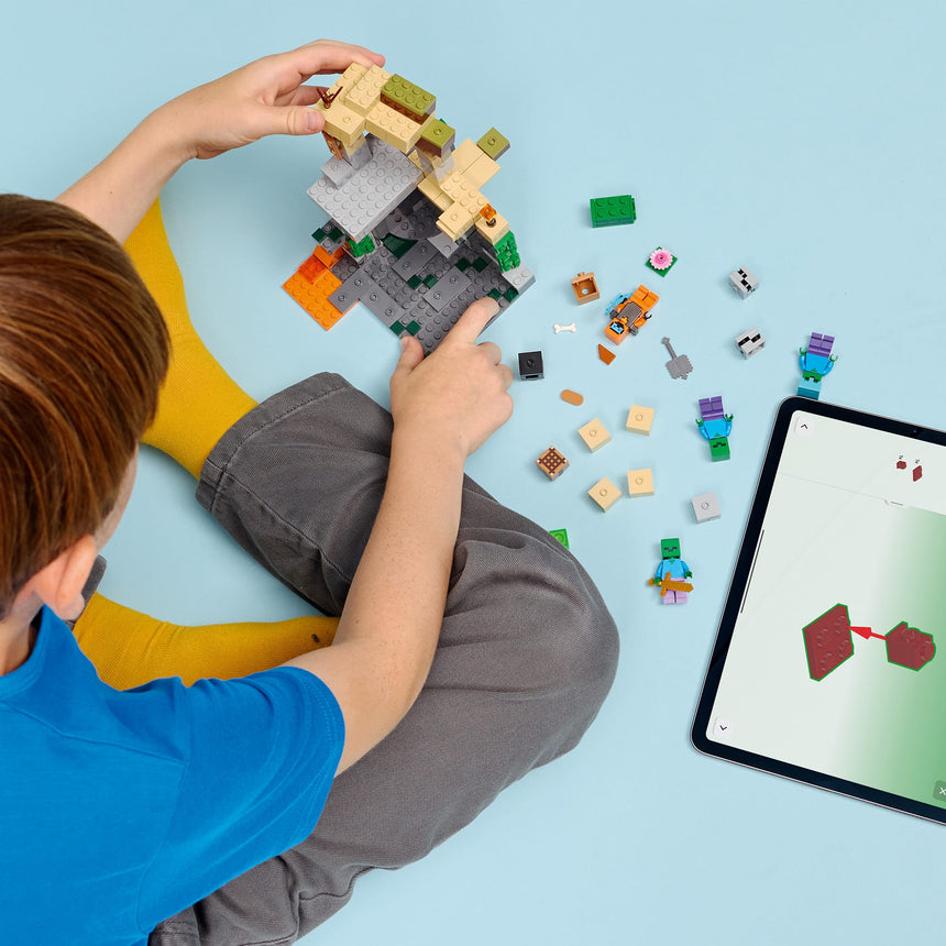 LEGO® Minecraft® Le donjon aux zombies-LEGO®-LGO-21587-CLÉMENT
