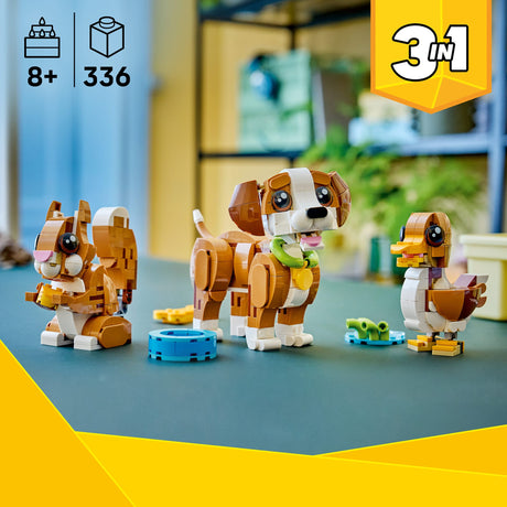 LEGO® Creator Les animaux mignons : le chiot joueur-LEGO®-LGO-31382-CLÉMENT