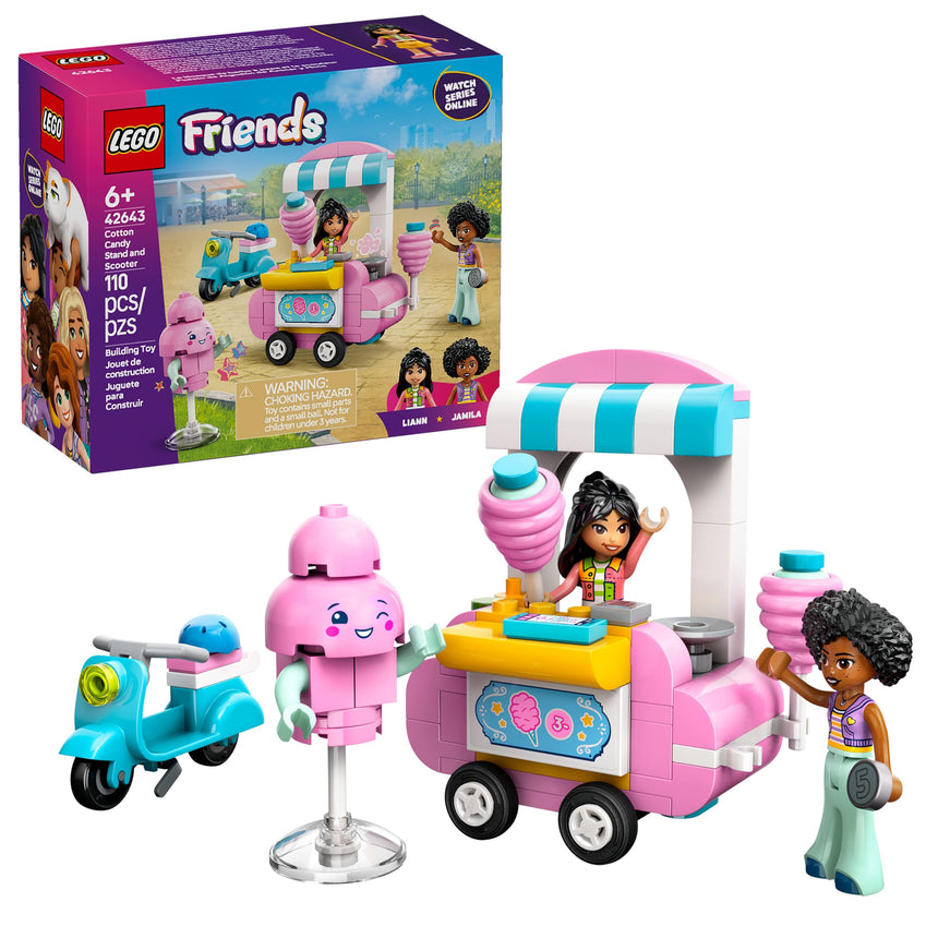 LEGO® Friends Le kiosque de barbe à papa et le scouteur-LEGO®-LGO-42643-CLÉMENT