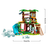 LEGO® Friends Les soins animaliers au sanctuaire des pandas-LEGO®-LGO-42648-CLÉMENT