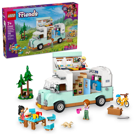 LEGO® Friends L’aventure en autocaravane de l’amitié-LEGO®-LGO-42663-CLÉMENT