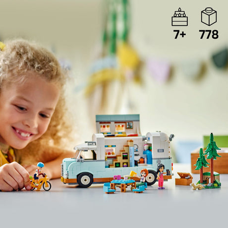 LEGO® Friends L’aventure en autocaravane de l’amitié-LEGO®-LGO-42663-CLÉMENT