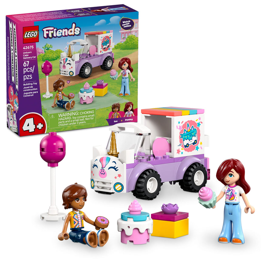 LEGO® Friends La voiture de livraison de gâteaux licorne-LEGO®-LGO-42675-CLÉMENT
