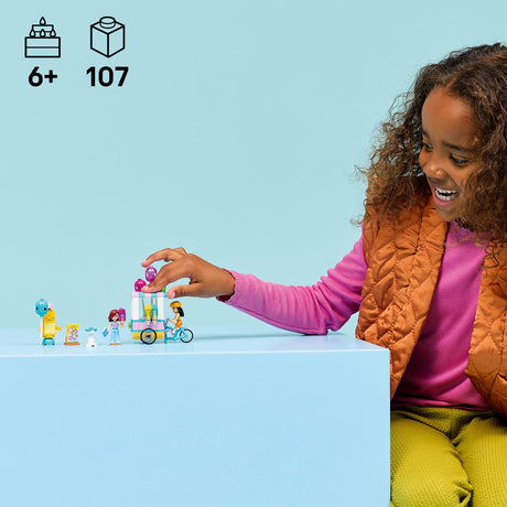 LEGO® Friends Le kiosque de crème glacée et de ballons-LEGO®-LGO-42692-CLÉMENT